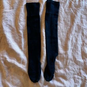 Women’s Thigh High Black Socks